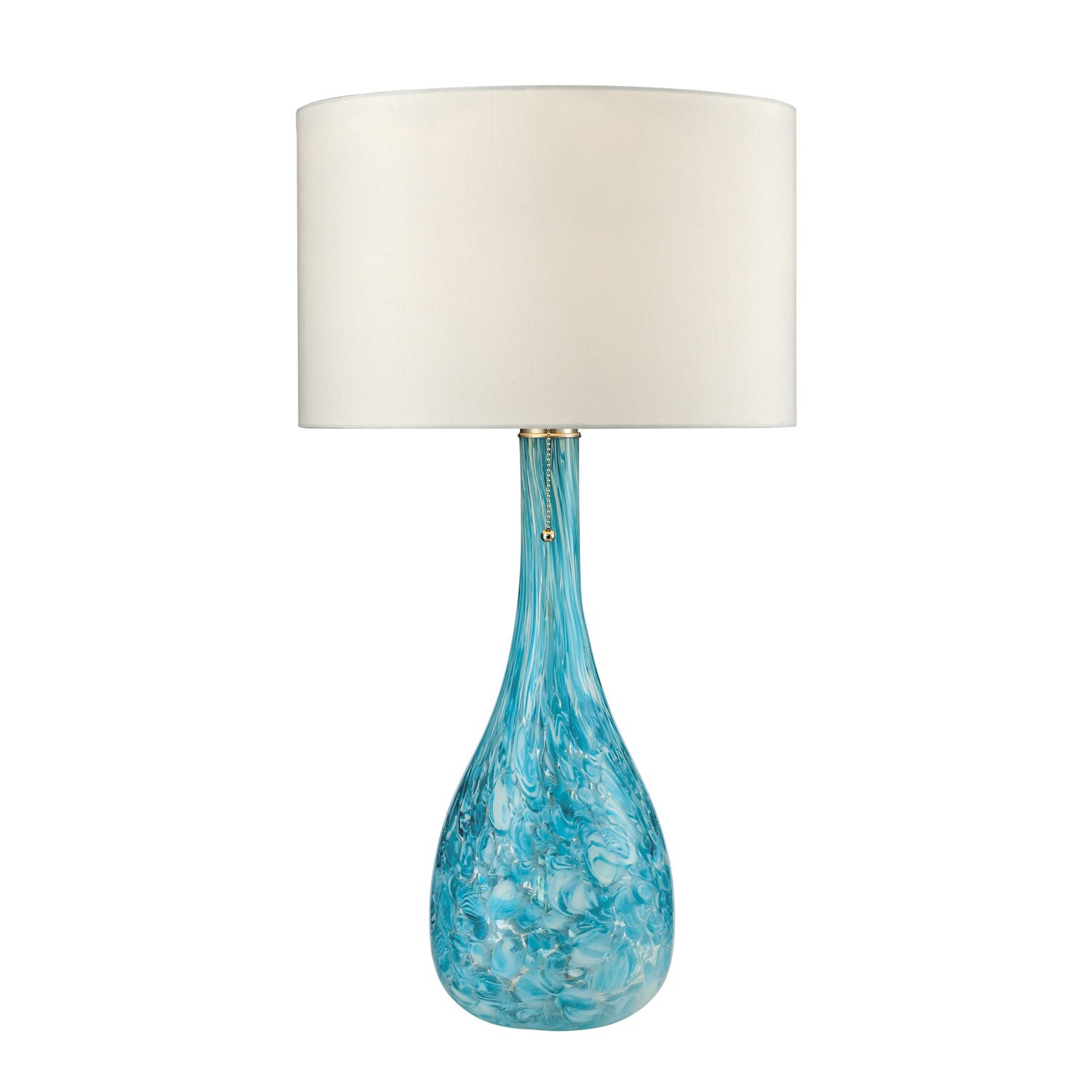 Mediterranean Blown Glass Table Lamp Furniture.ca